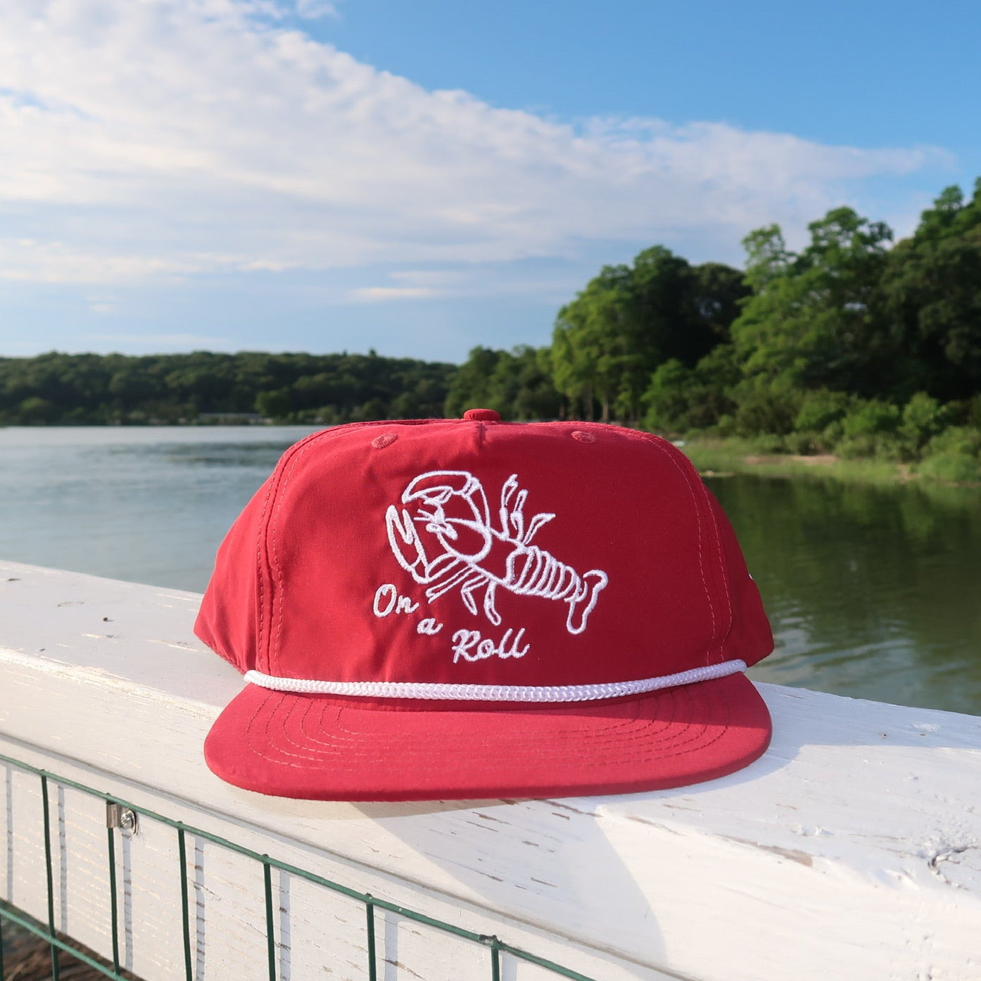On a Roll Nylon Rope Hat