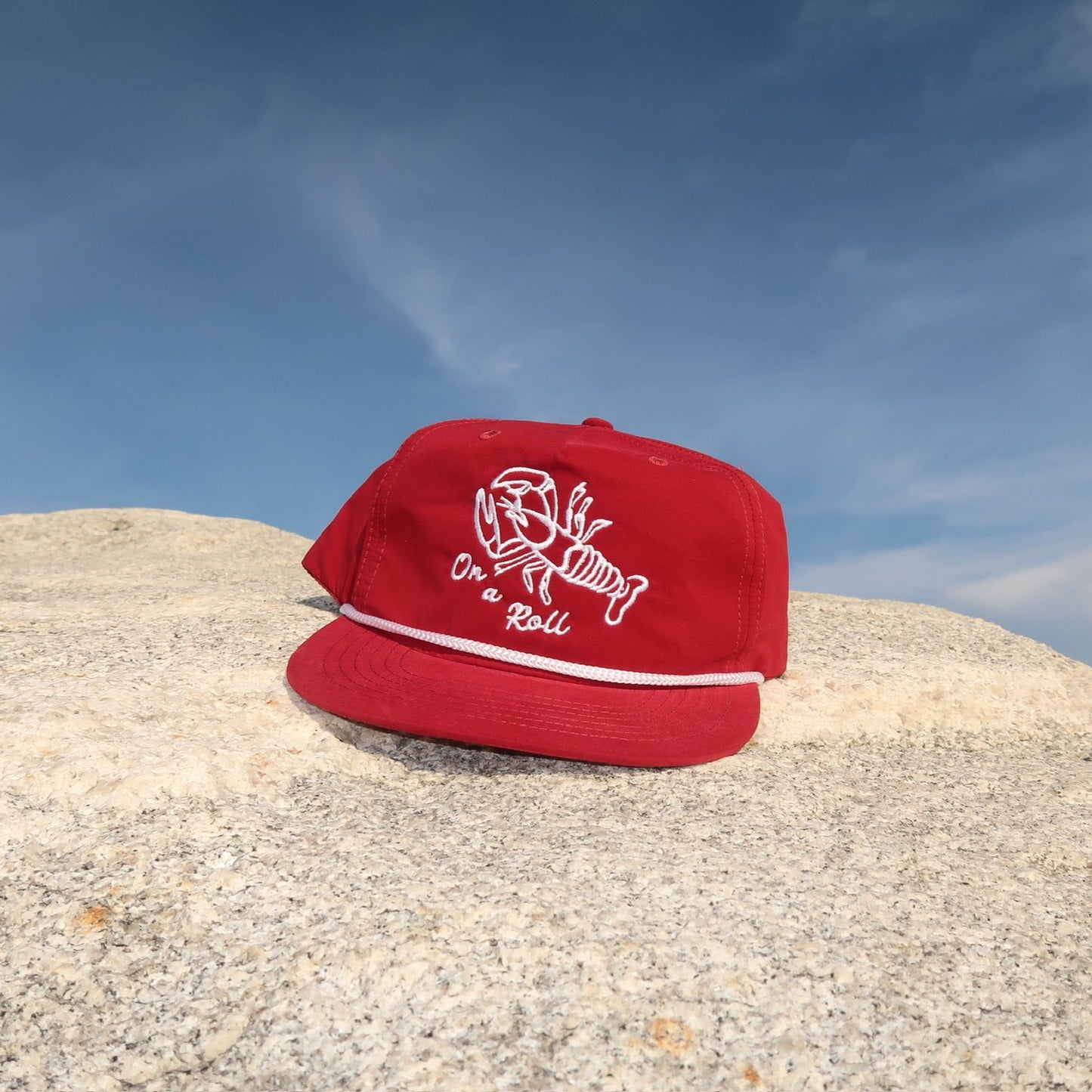 On a Roll Nylon Rope Hat