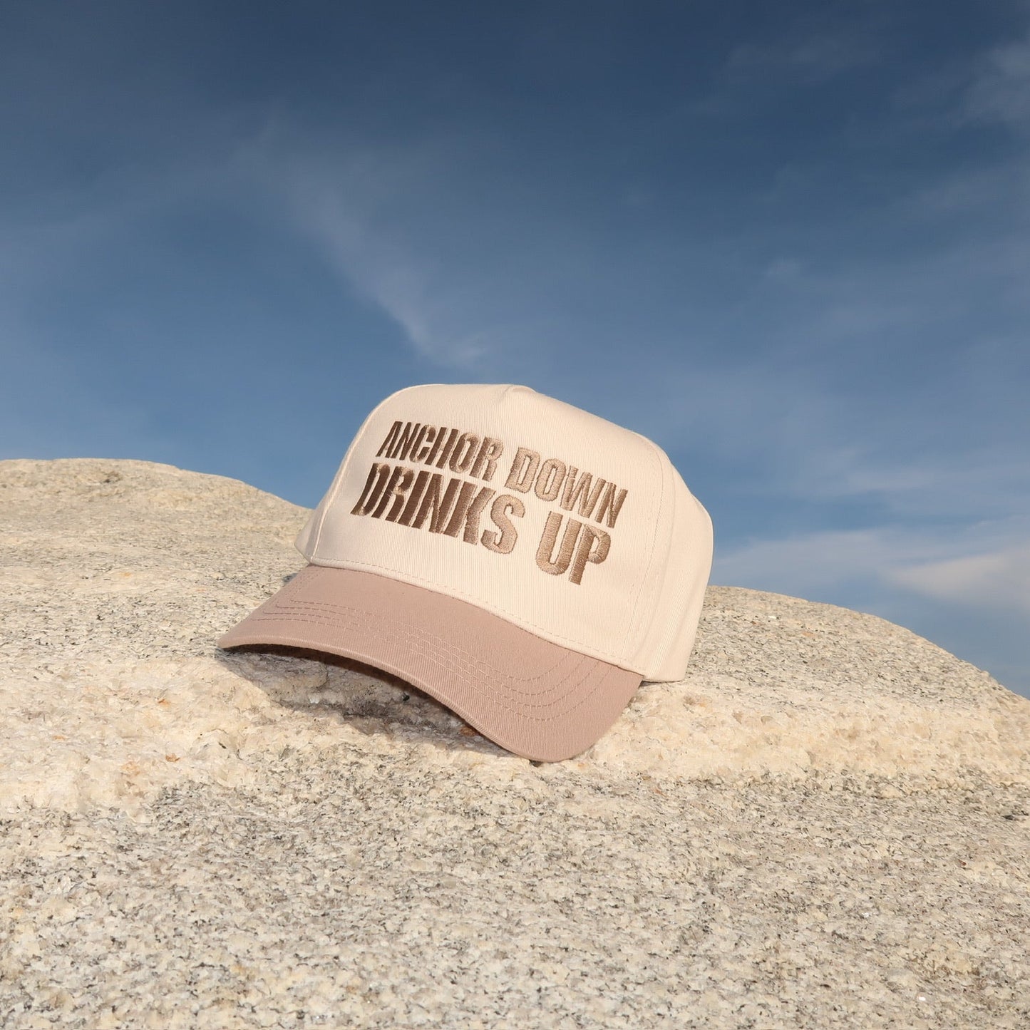 Anchor Down Drinks Up Hat
