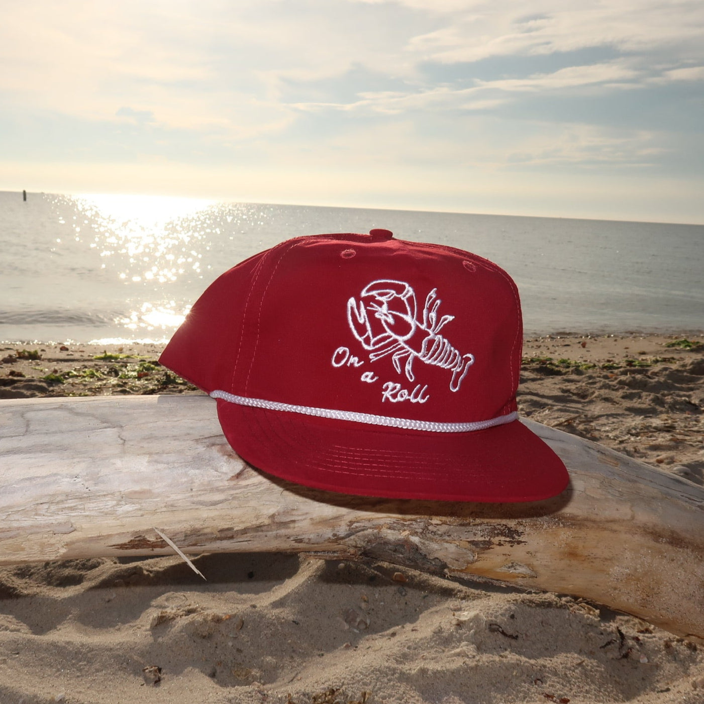 On a Roll Nylon Rope Hat